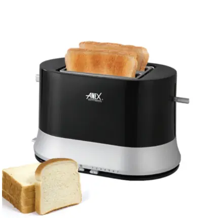 Anex Deluxe 2 Slice Toaster Cool touch AG-3017