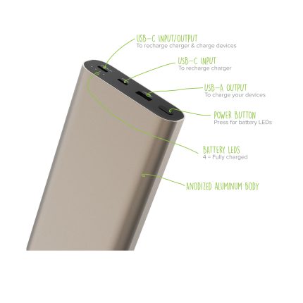Power Bank RazorTurbo My Charger 24000mAh 6 in 1