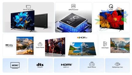 TCL P79K QLED TV 50 Inch 50P79K