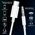 Aux to USB C,USB C to 3.5mm