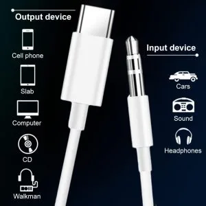 Aux to USB C,USB C to 3.5mm