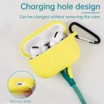 Silicone Case For Airpods Pro 2 2nd Generation With Hanging Clip