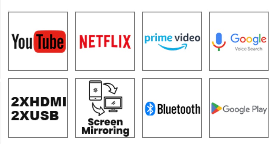 HI Q 32 inch Android TV F2 32 GB Storage